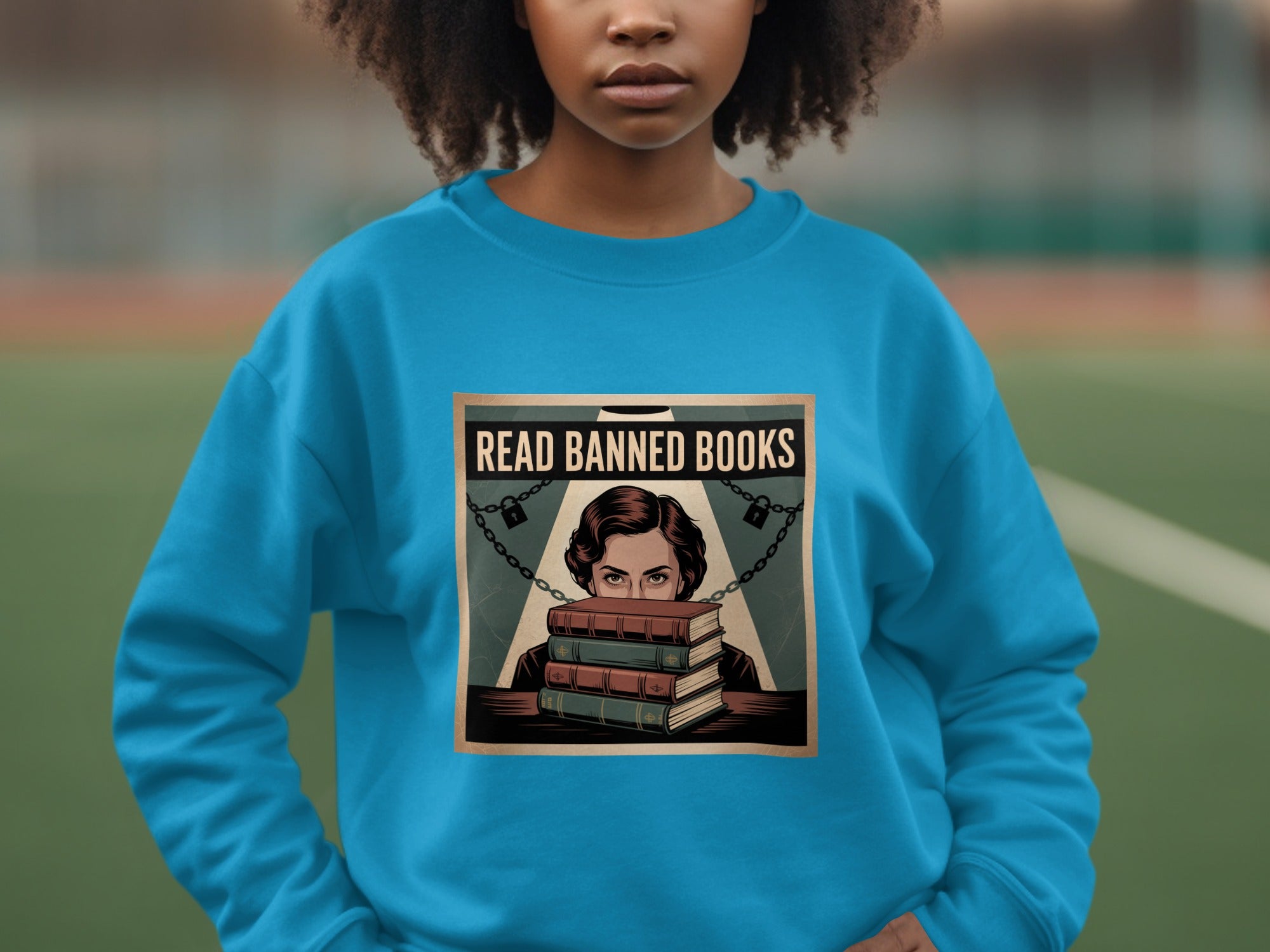 Read Banned Books Sweatshirt Fashion Statement product