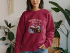 Witchy Book Coven with Moon Design Sweatshirt product type