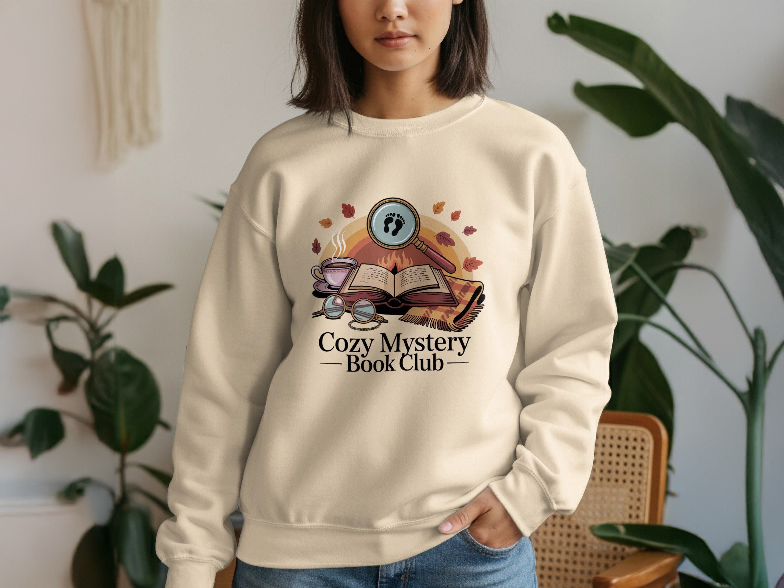 Cozy Mystery Book Club Graphic Sweatshirt product