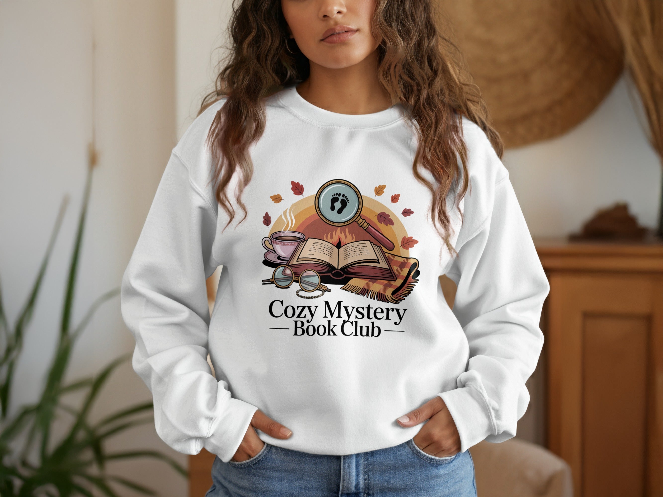 Cozy Mystery Book Club Graphic Sweatshirt Product