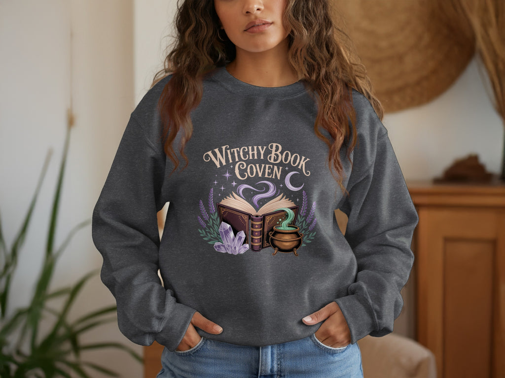 Witchy Book Coven Graphic Sweatshirt product
