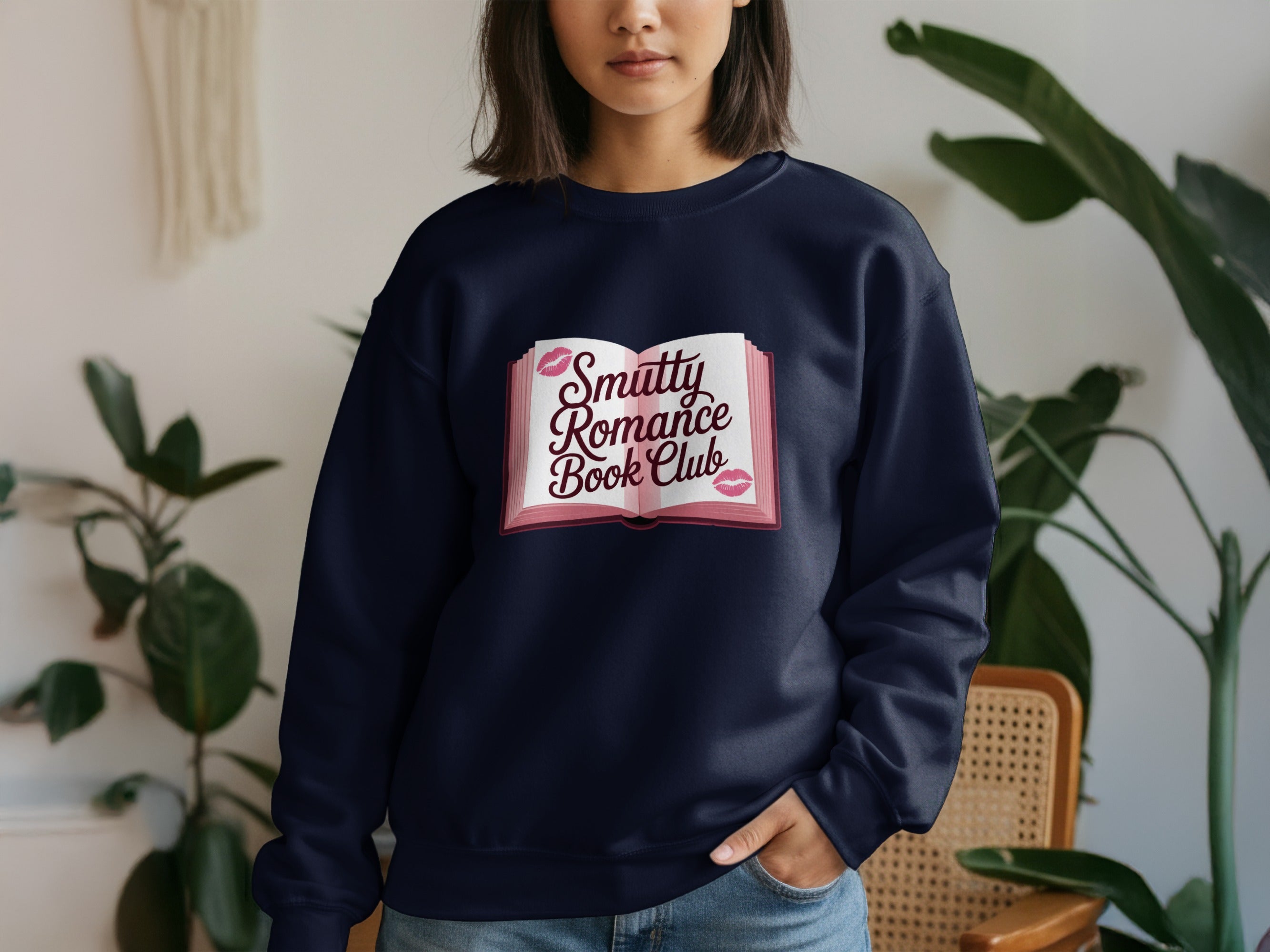 Smutty Romance Book Club sweatshirt product type