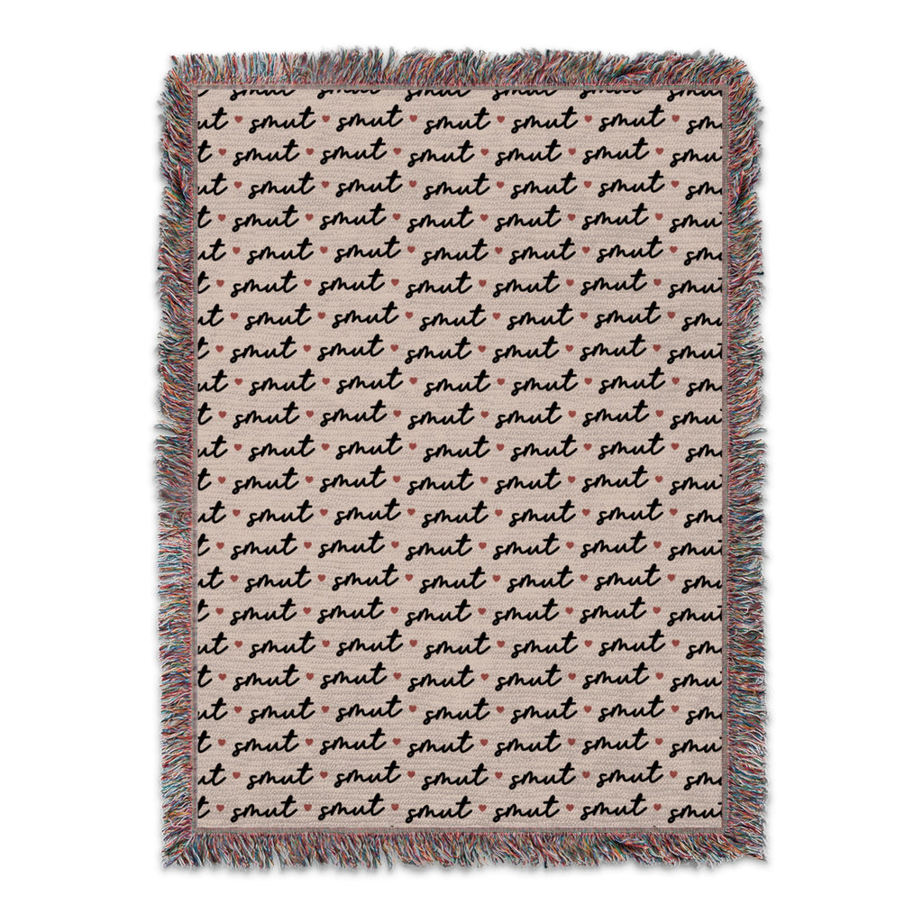 Patterned Fringe Design Throw Blanket product type