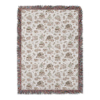 Decorative Vintage Style Fringed Throw Blanket product