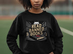 Read Banned Books Design Graphic Sweatshirt product type
