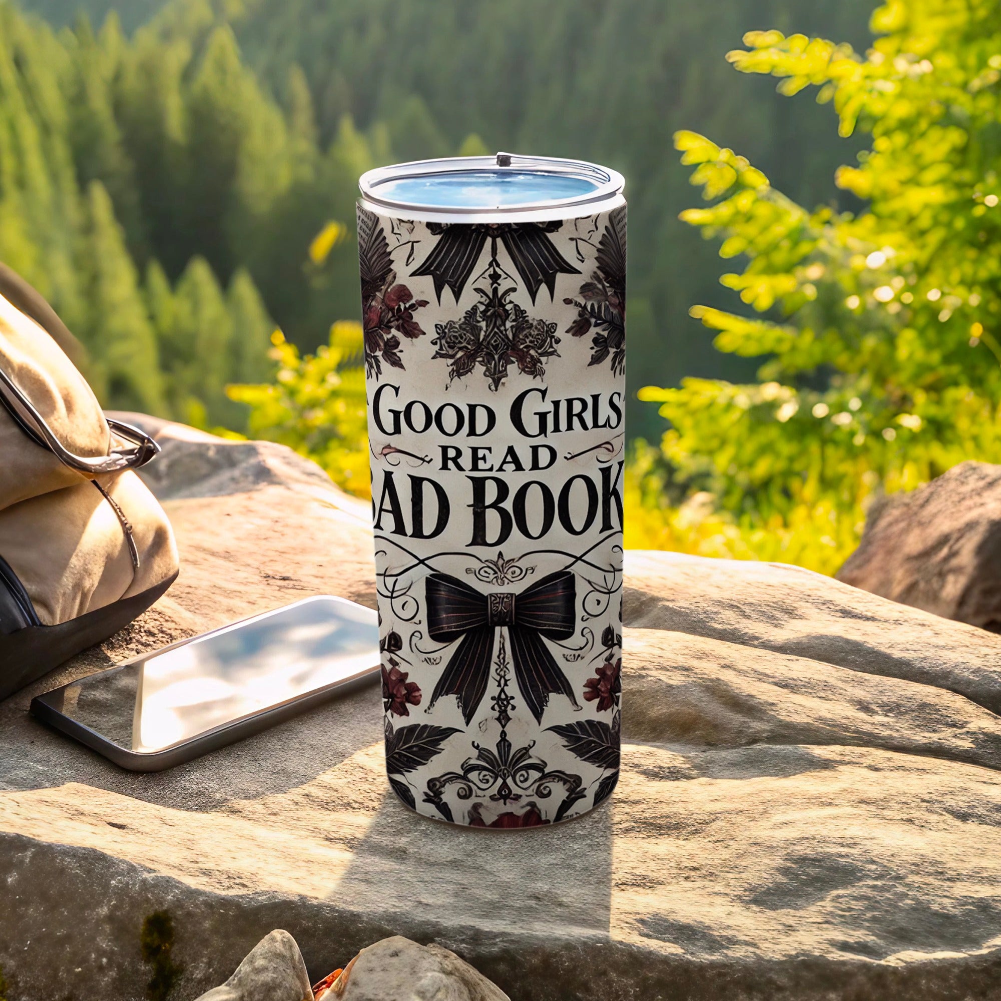 Engaging Good Girls Read Bad Books Custom Tumbler product type