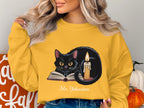 Cozy Black Cat with Candle Sweater Product