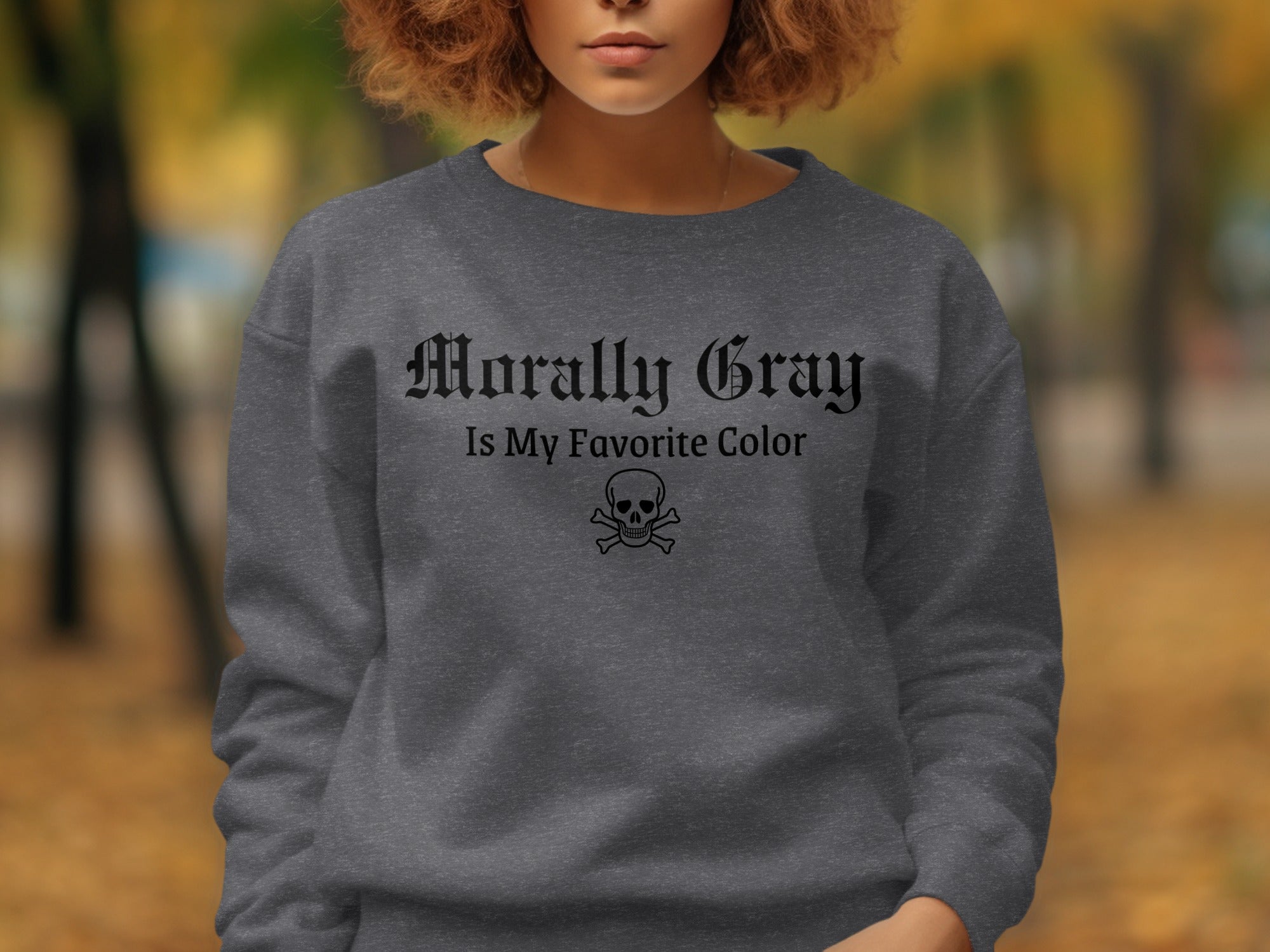 Morally Gray Is My Favorite Color Skull product type