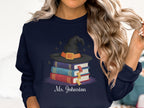 Magical Witch Hat and Books Graphic Sweatshirt product