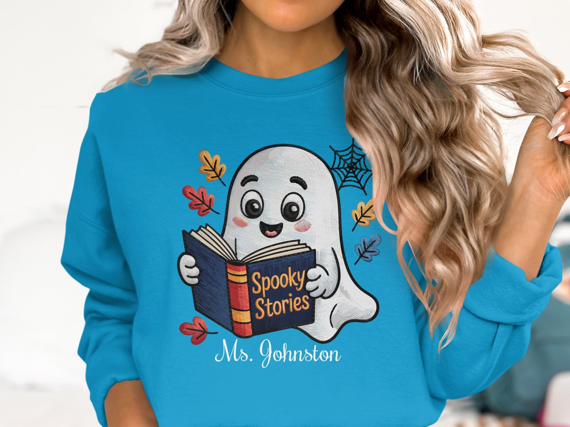 Spooky Stories Ghost Sweatshirt Perfect for Fall product