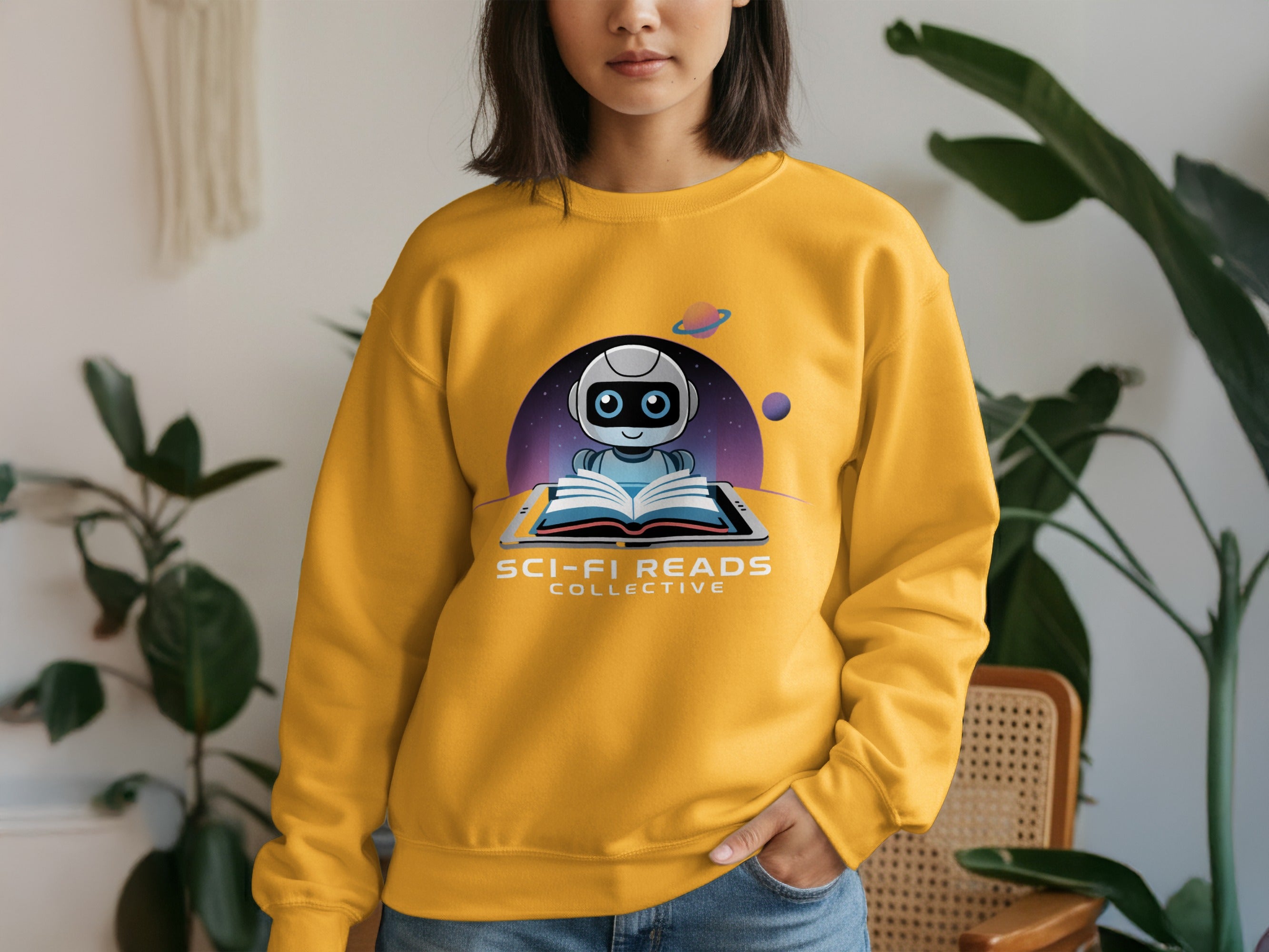 Sci-Fi Reads Collective Graphic Sweatshirt product type