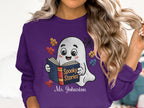 Spooky Stories Ghost Reading Halloween Sweatshirt product