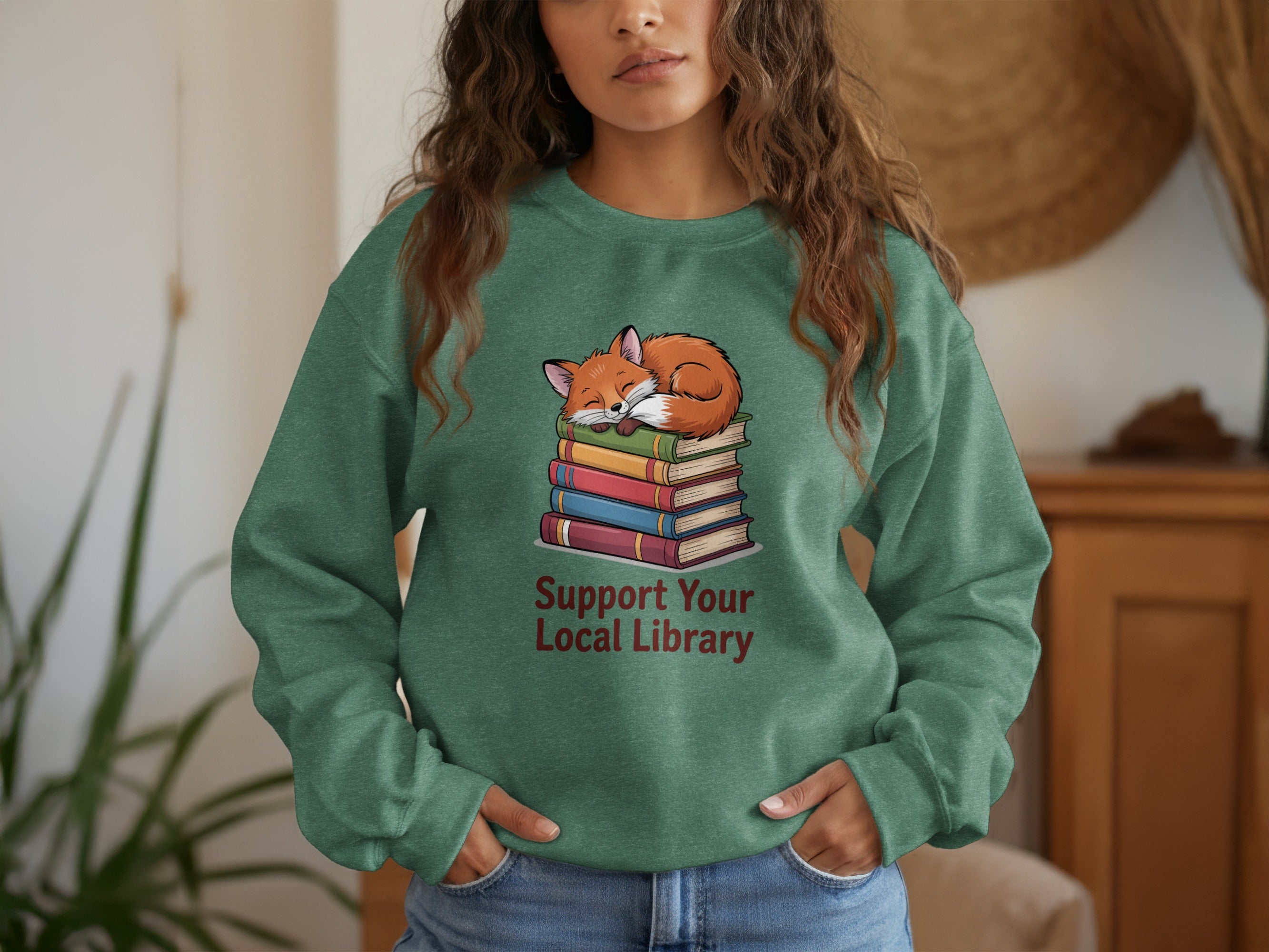 Support Your Local Library Sweatshirt product