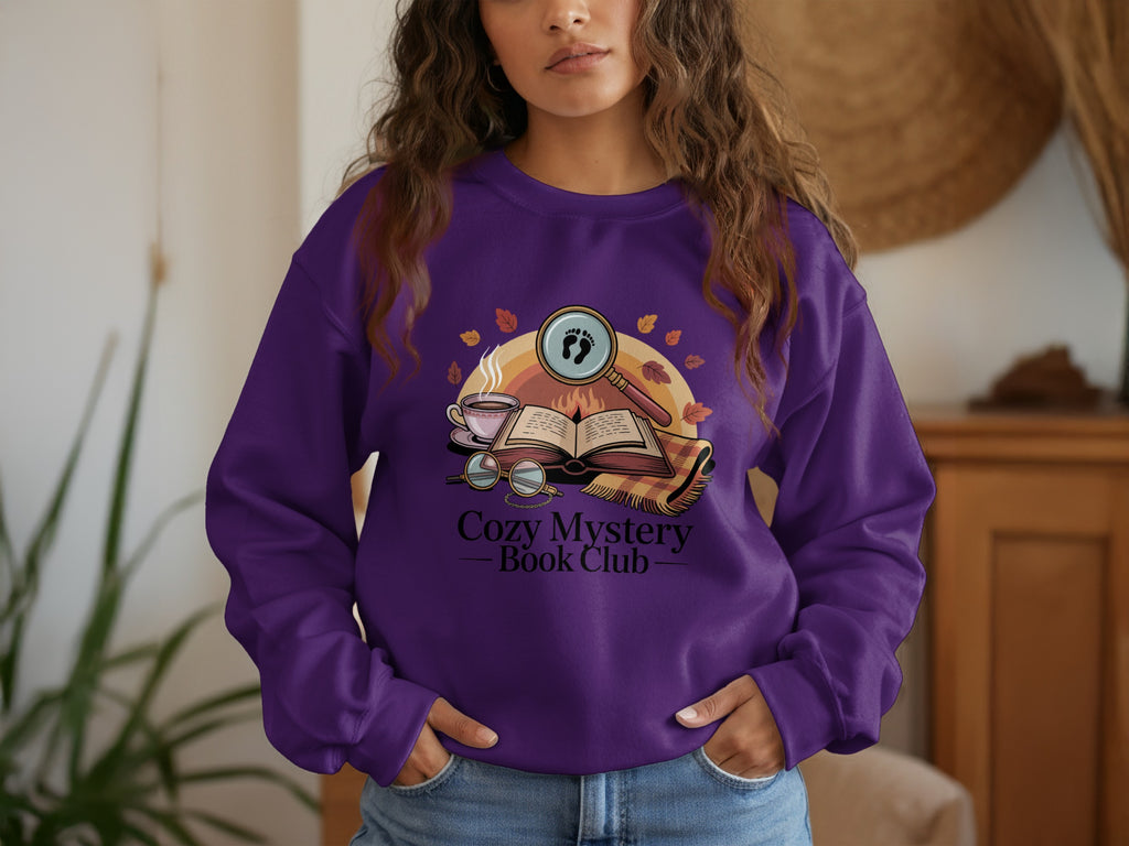 Cozy Mystery Book Club Graphic Sweatshirt product