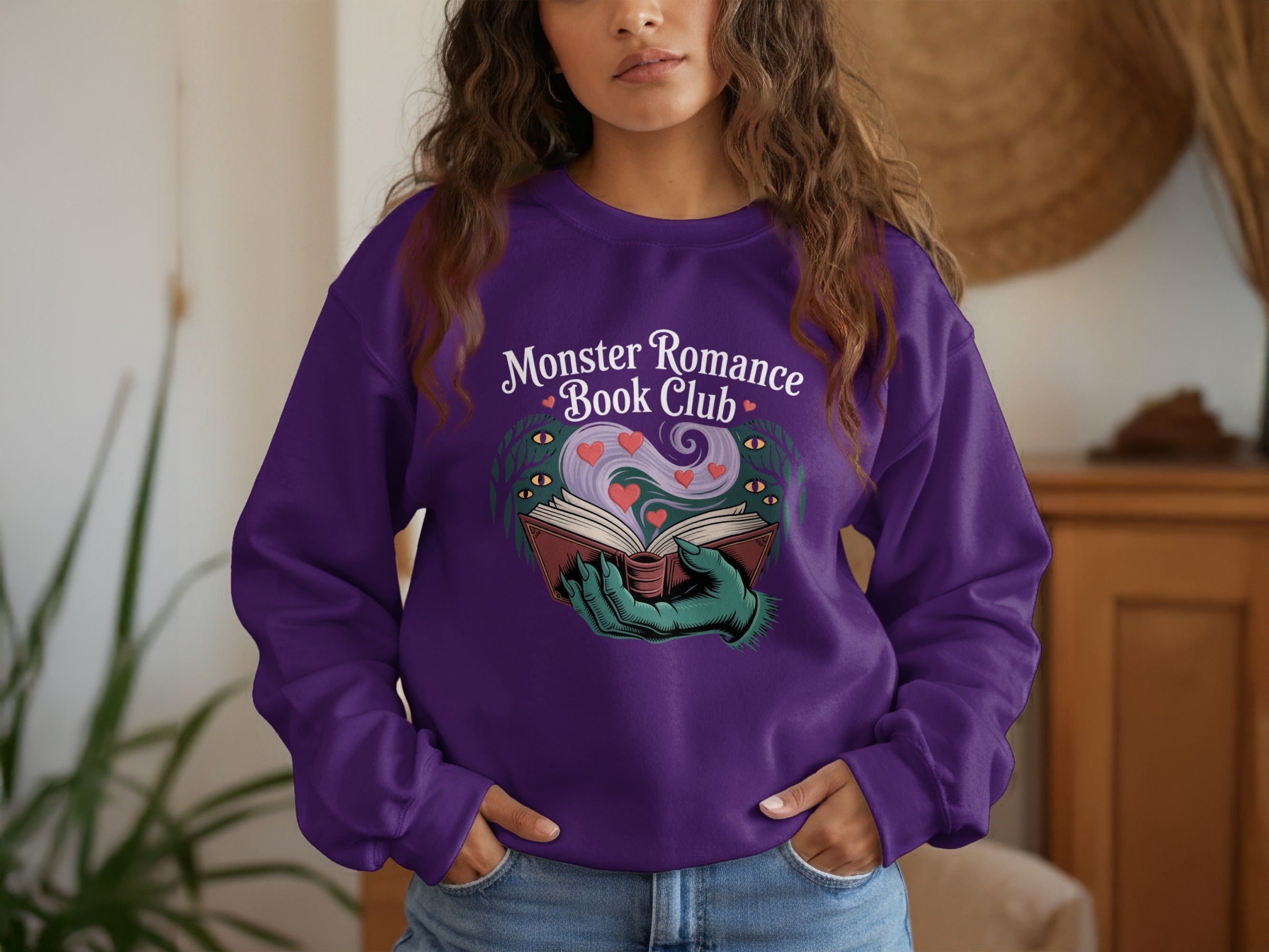 Monster Romance Book Club Sweatshirt product