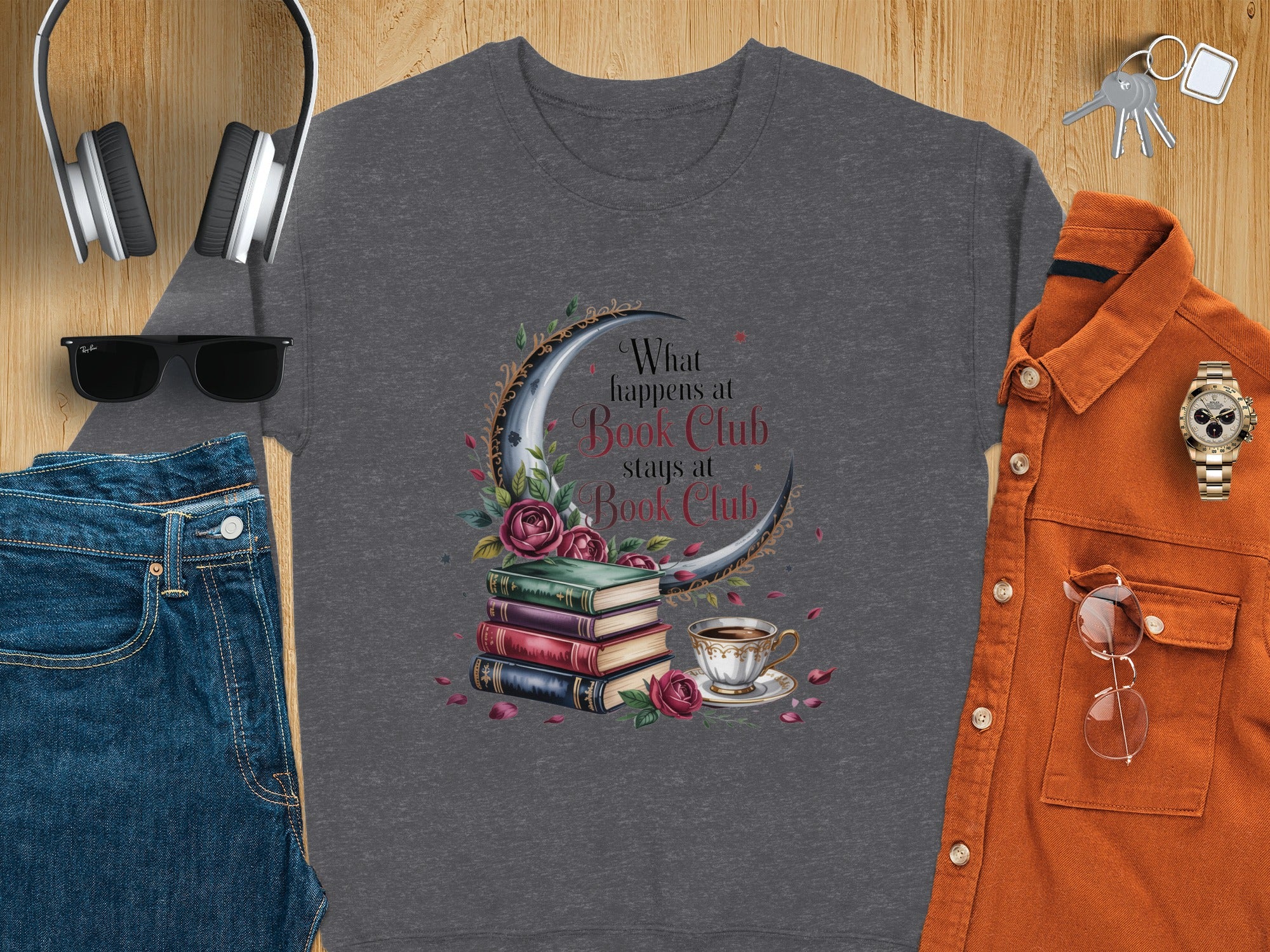 What Happens at Book Club Stays at Book Club Shirt
