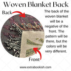 Reversible Colorful Woven Blanket Back Pattern product